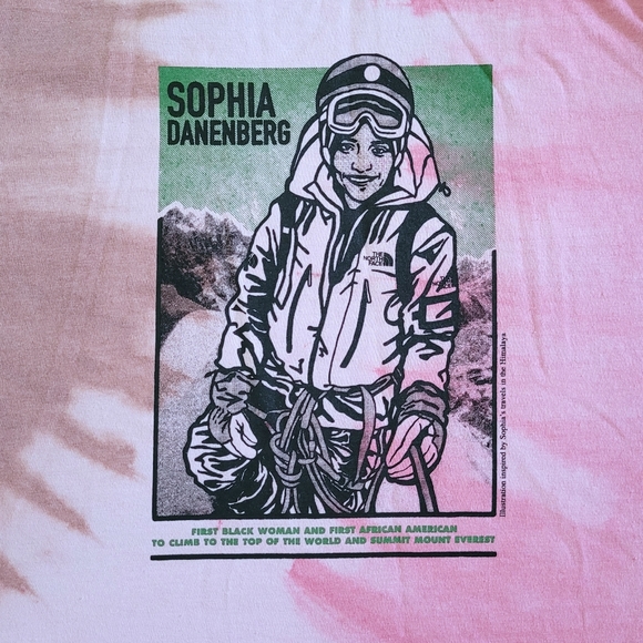 The North⬆️ Face👦 Sophia Danenberg Tie Dye☮️ Tee👕 - NWT - Picture 3 of 14